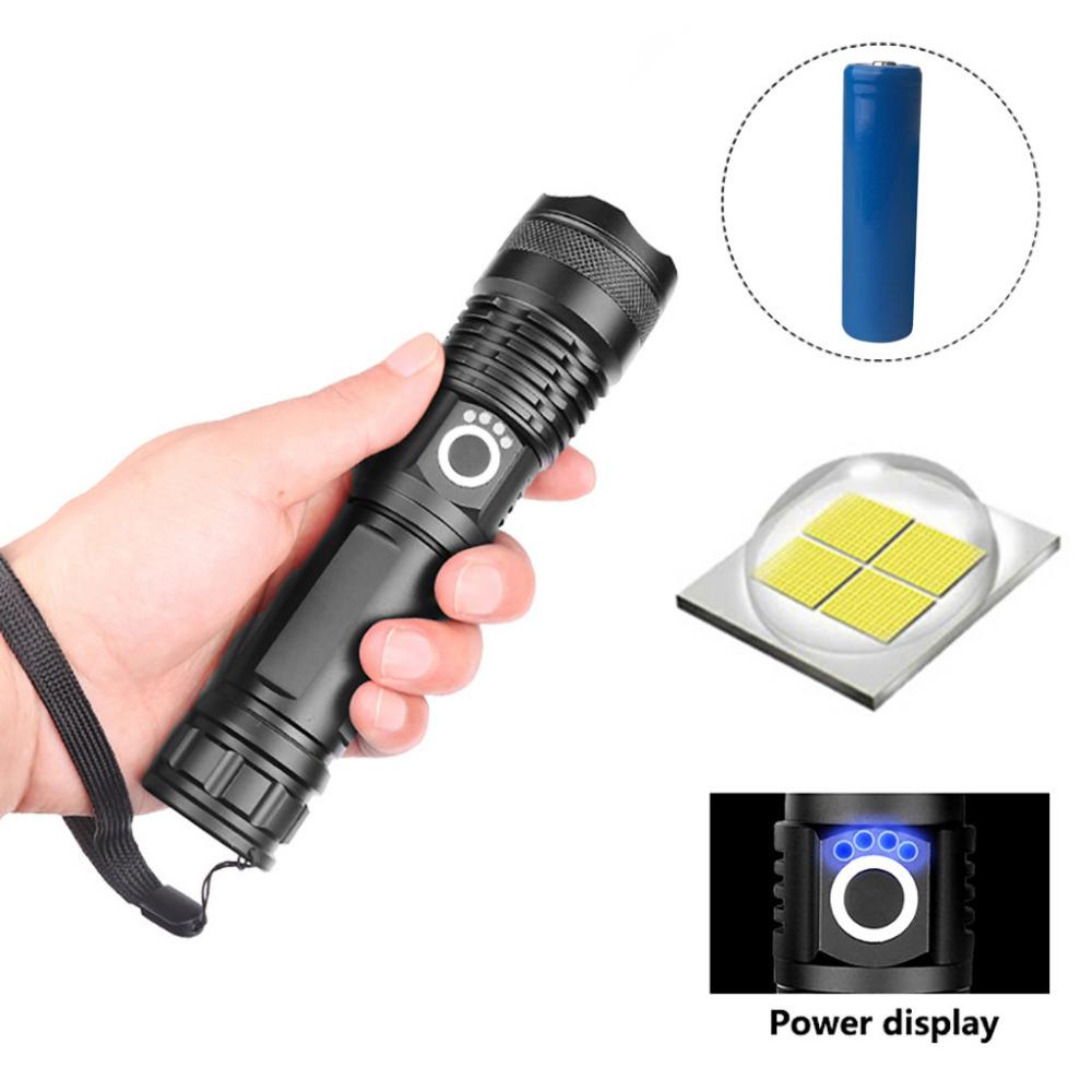 flashlight high power rechargeable