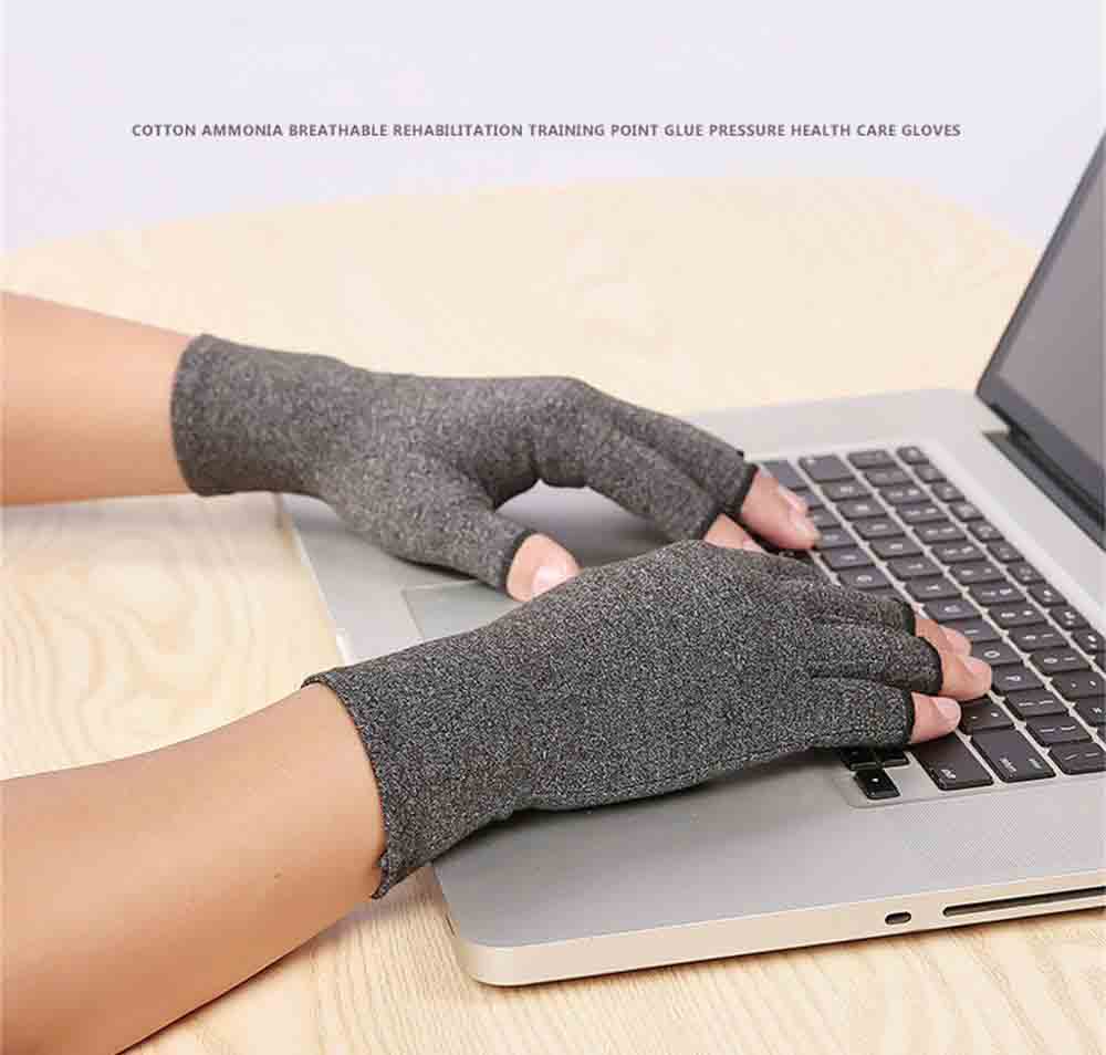 Arthritis Compression Fingerless Gloves (a pair)