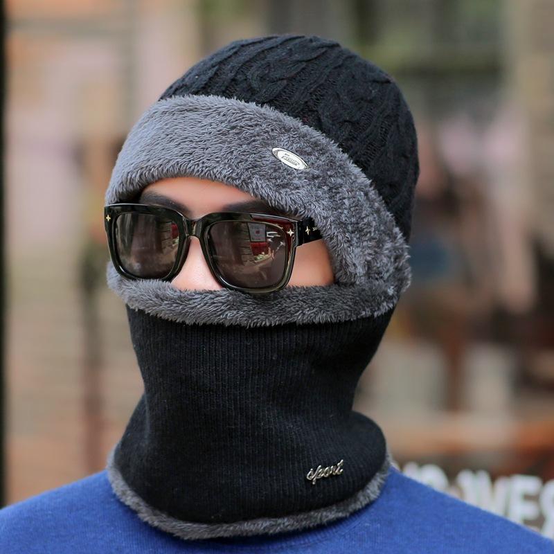 Soft Knit scarf hat