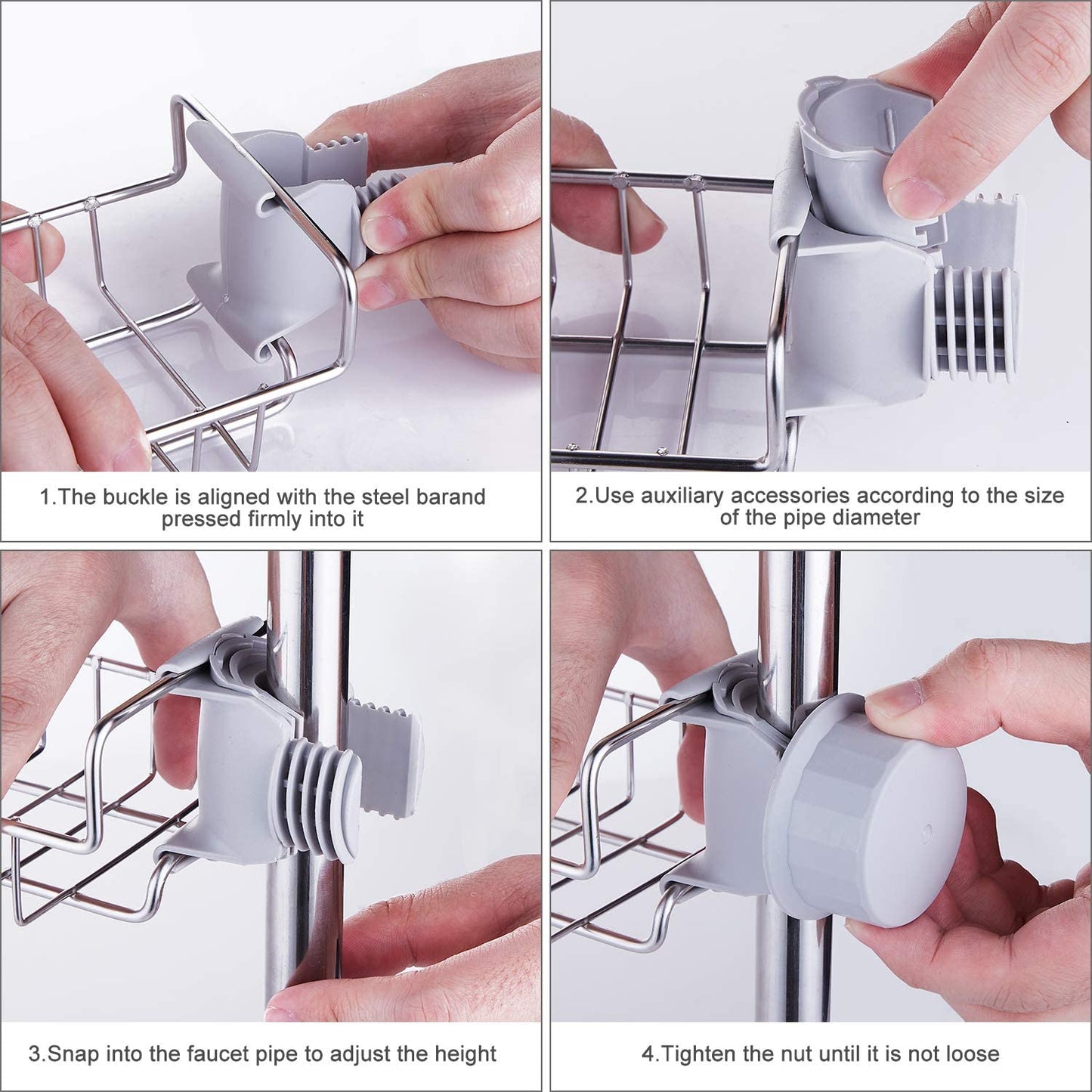 Stainless Steel Faucet Storage Racks
