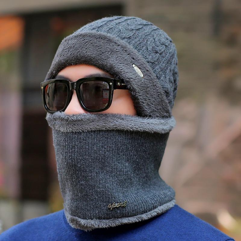 Soft Knit scarf hat