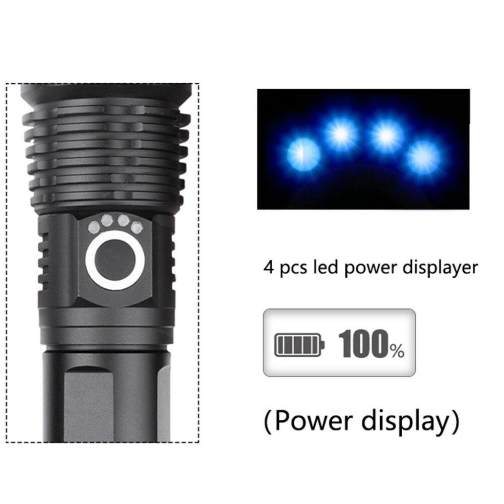 flashlight high power rechargeable