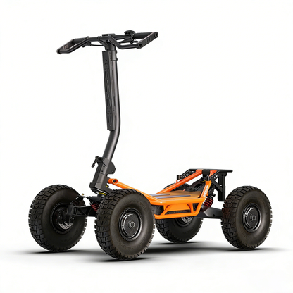 All Terrain 4WD Scooter with Foldable Saddle