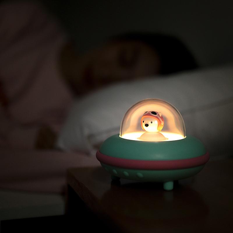 Intelligent sleep aid music lamp