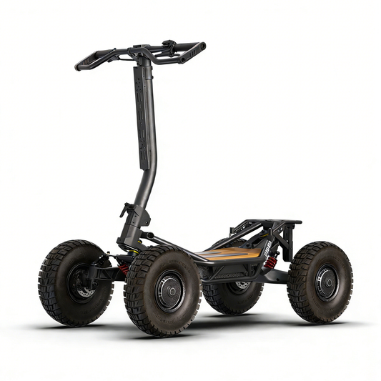 All Terrain 4WD Scooter with Foldable Saddle
