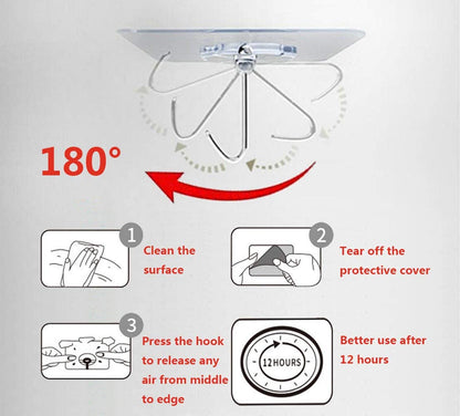 Adhesive Hooks (1 set 20)