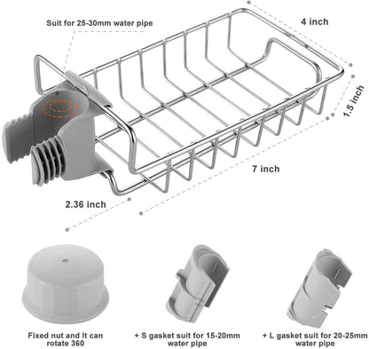 Stainless Steel Faucet Storage Racks