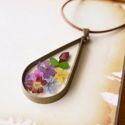 Terrarium Bronze Necklace